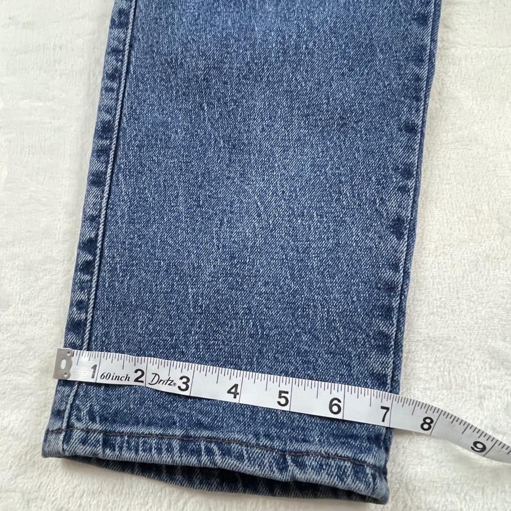 Riders by Lee Womens High Waisted Straight Leg Jeans Blue Medium Wash Size 12M - Picture 3 of 10
